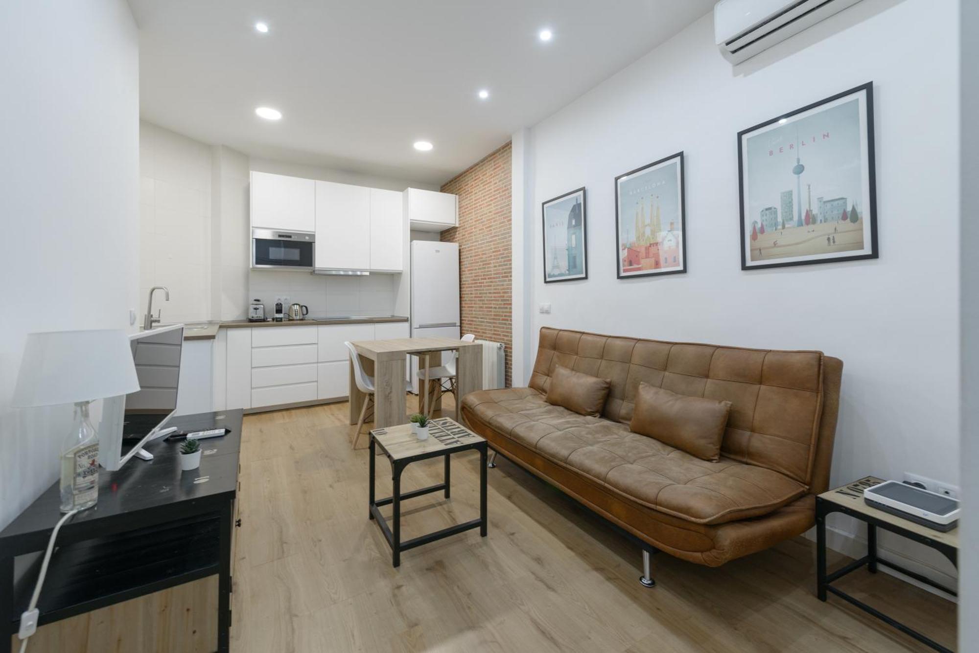 Avila Calle, Precioso Estudio En Santiago Bernabeu-Estrecho En Segundo Piso Sin Ascensor Apartment มาดริด ภายนอก รูปภาพ